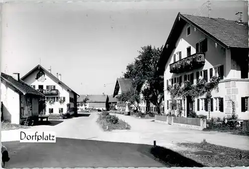 Bichl Dorfplatz o 1961