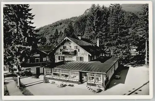 Kreuth Kreuth Gasthof Cafe Batznhaeusl ungelaufen ca. 1955 /  /