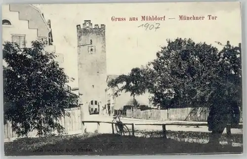 Muehldorf Muenchner Tor x 1907