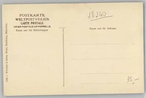 Hintersee Hintersee Gasthof zum Gemsbock ungelaufen ca. 1910 /  /