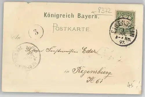 Bayerisch Eisenstein Arbersee x 1897