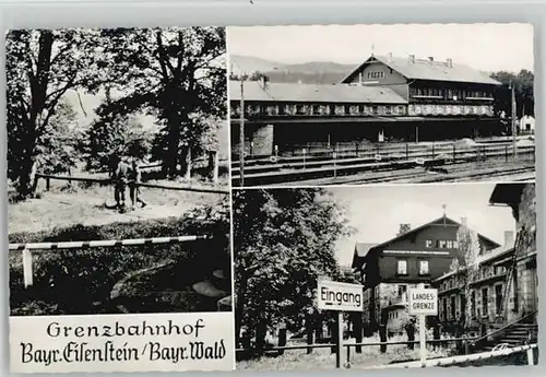 Bayerisch Eisenstein Bayerisch Eisenstein Bahnhof  ungelaufen ca. 1955 /  /