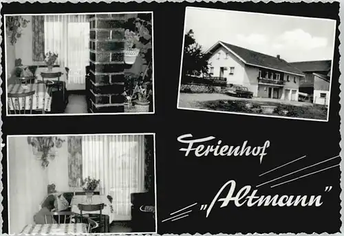 Haid Haid bei Schlag Ferienhof Altmann ungelaufen ca. 1955 /  /