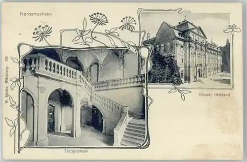 Oberzell Oberzell Norbertusheim ungelaufen ca. 1900 /  /