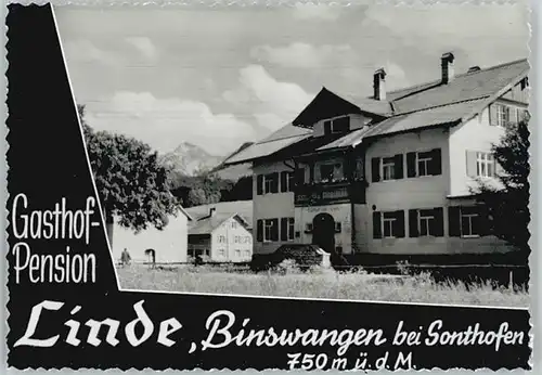 Binswangen bei Sonthofen Gasthof Pension Linde *