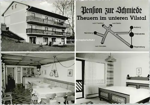 Theuern Oberpfalz Pension Schmiede * 1965