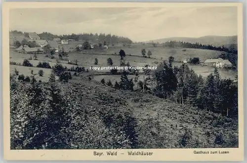 Waldhaeuser Bayrischer Wald  * 1920