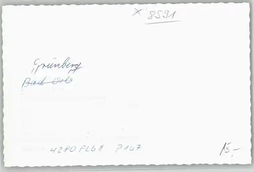 Gruenberg Fliegeraufnahme * 1961