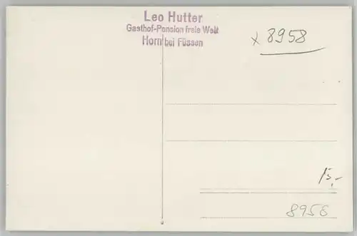 Horn Gasthof Pension Freie Welt Leo Hutter *