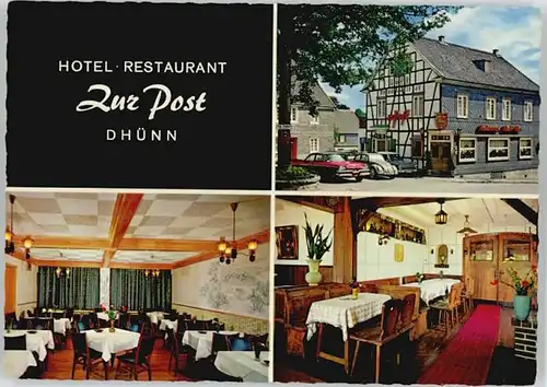 Dhuenn Hotel Restaurant Zur Post *