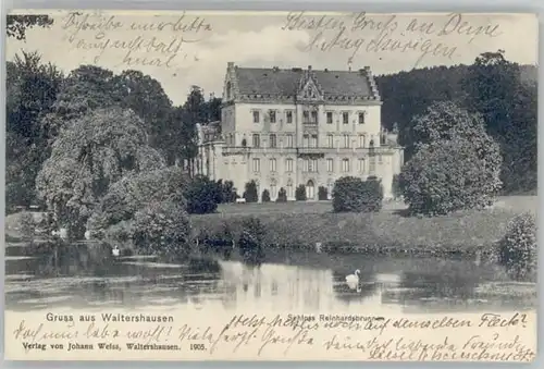 Waltershausen Schloss Reinhardsbrunn x