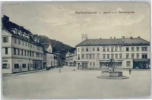 Waltershausen Markt Beckengasse x