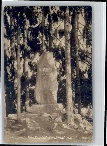 Sempach Sempach Winkelried Denkmal  * /  /