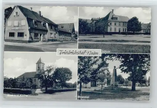 Friedrichstal Ehrenmal Schule  *