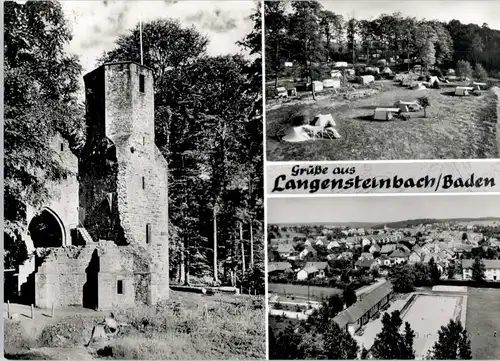 Langensteinbach Ruine St Barbarakapelle *