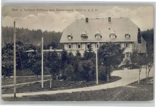 Rothaus Gasthaus Kurhaus  x
