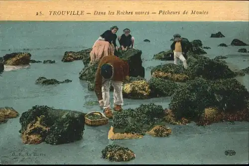 Trouville Pecheurs Moules *