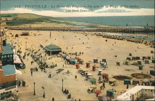 Trouville Reine Plage Jetee *