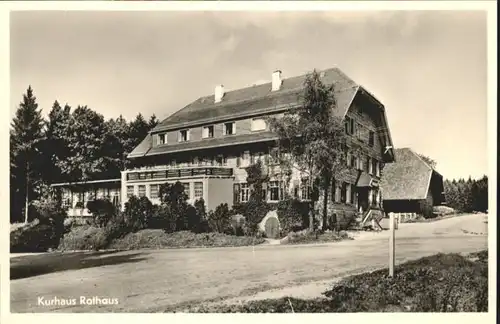 Rothaus Hotel Kurhaus  *