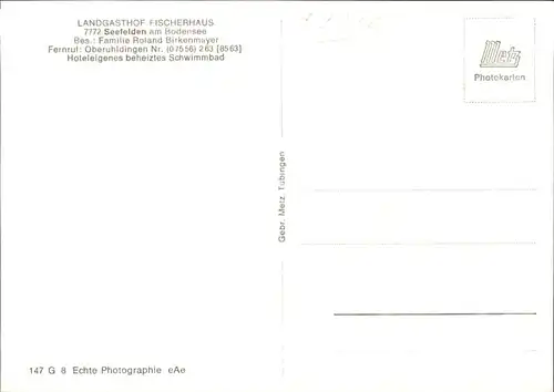 Seefelden Landgasthof Fischerhaus *