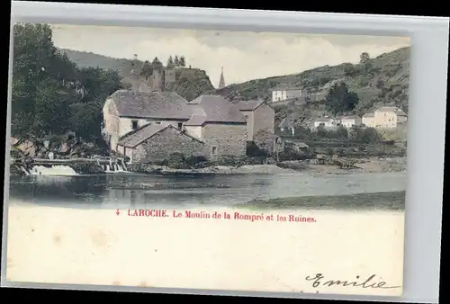 Laroche Laroche Moulin Rompre Ruines x / Belgien /Belgien