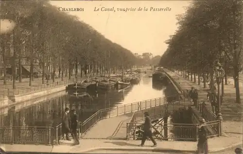 Charleroi Charleroi Canal Passerelle * /  /