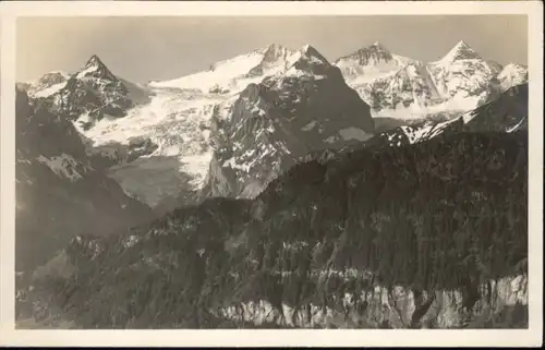 Bruenig Bruenig Haslibergstrasse Wetterhorn Dossenhoen Eosenlauigletscher * /  /