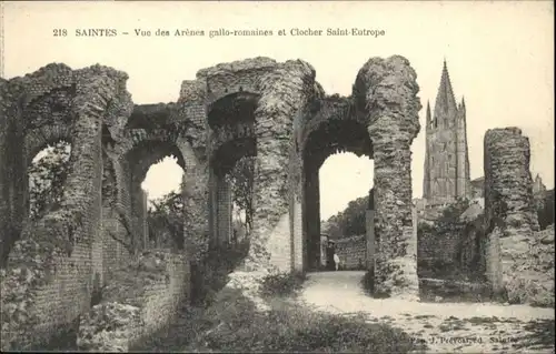 Saintes Saintes Arenes Gallo-Romaines Clocher Saint-Eutrope * /  /