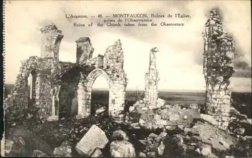 Montfaucon Montfaucon Ruines Eglise * /  /