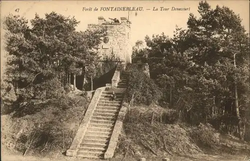Fontainebleau Fontainebleau Tour Denecourt * /  /