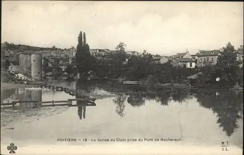 Poitiers Poitiers Vallee Clain Pont Rochereuil * /  /