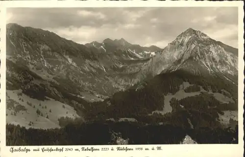 Langenwang Gaisalpe Entschenkopf Nebelhorn Rubihorn *