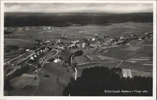 Roetenbach Baden Fliegeraufnahme Loeffingen *