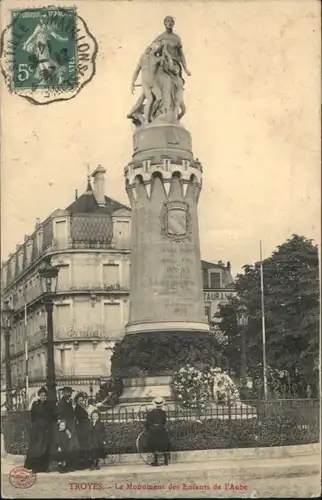 Troyes Monument Enfants l'Aube x