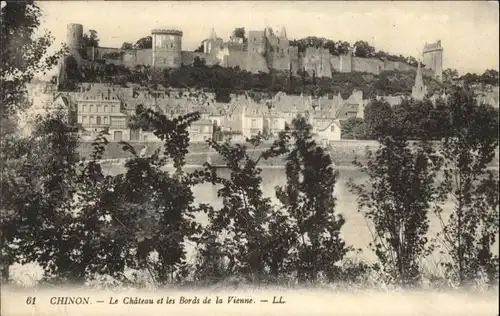 Chinon Chateau Bords Vienne *