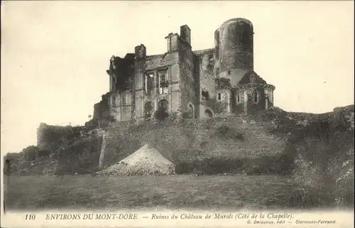 Mont-Dore Ruines Chateau Murols  *