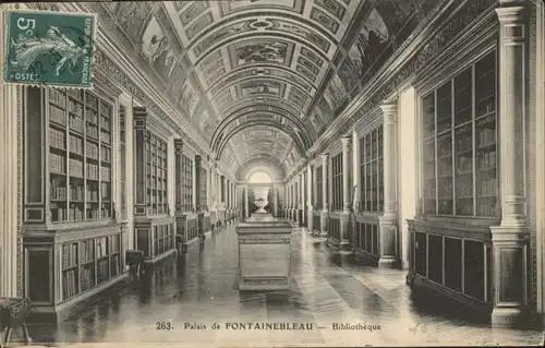 Fontainebleau Palais Bibliotheque x