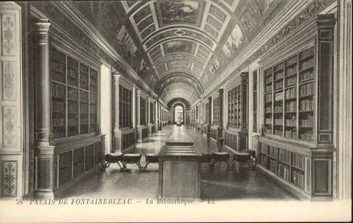 Fontainebleau Palais Bibliotheque *