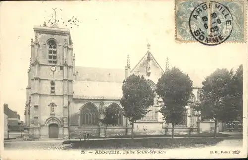 Abbeville Eglise Kirche Saint-Sepulcre x