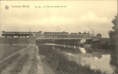 Comines Lys Pont Chemin Fer *