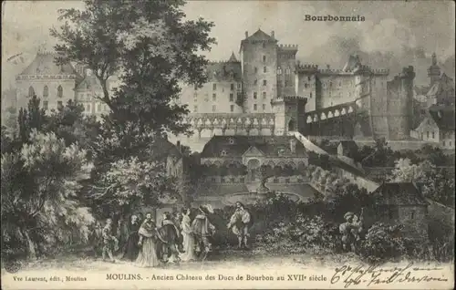 Moulins Chateau Duc Bourbon x