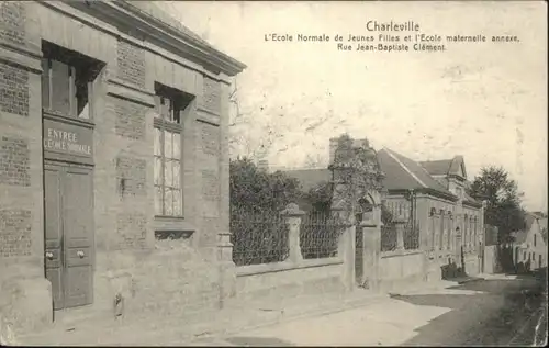 Charleville Ecole Rue Jean-Baptiste Clement x