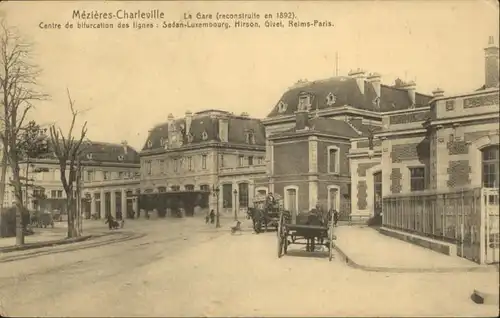 Charleville Mezieres Gare Bahnhof  x