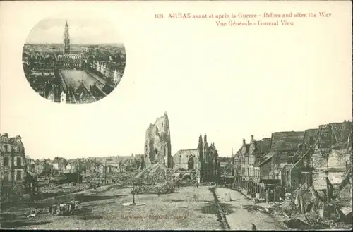 Arras Guerre Zerstoerung *