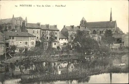 Poitiers Clain Pont-Neuf x