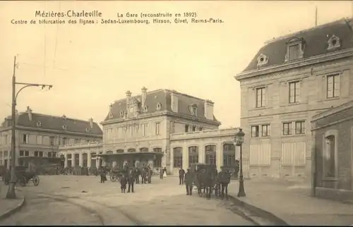 Charleville Mezieres Gare Bahnhof  *