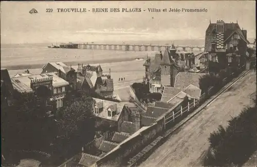 Trouville Reine Plages Villa Jetee Promenade *