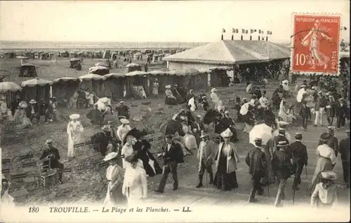 Trouville Plage Planches x