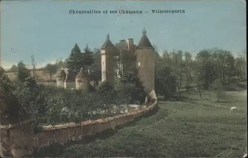 Villemonteix Chenerailles Chateaux *