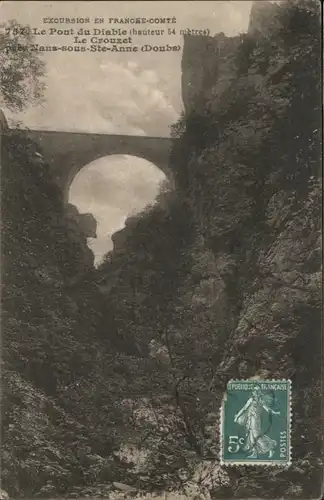 Le Crouzet Pont Diable Nans-sour-Ste. Anne Doubs x